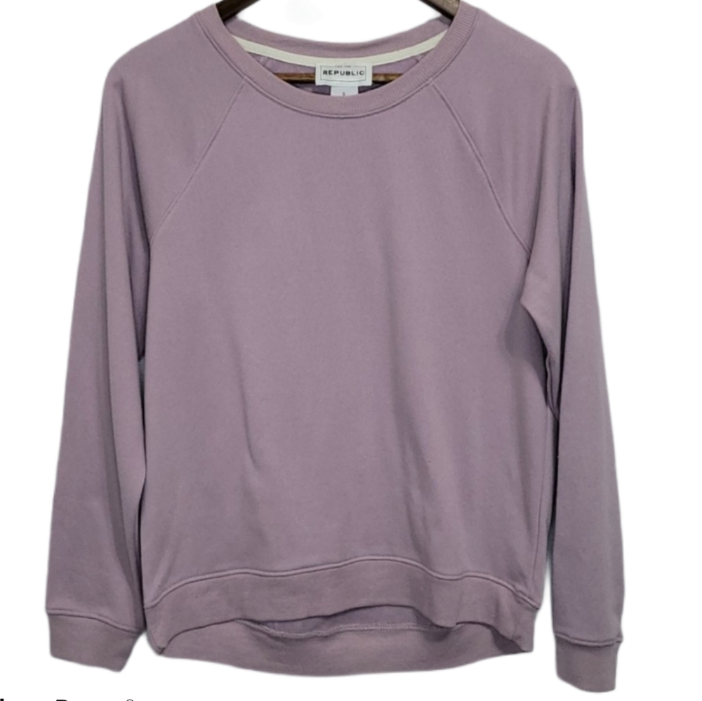 For The Republic Crewneck Sweatshirt Size-…